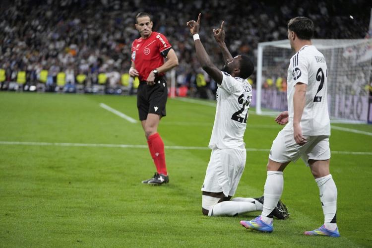 Mbappé and Rüdiger fined by UEFA but cleared to play CL quarters after 'indecent' celebration