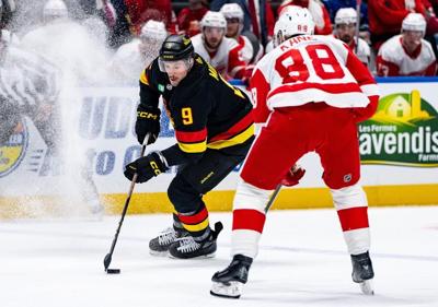 Lindholm, Canucks extend winning streak to three games with 4-1 win over Red Wings
