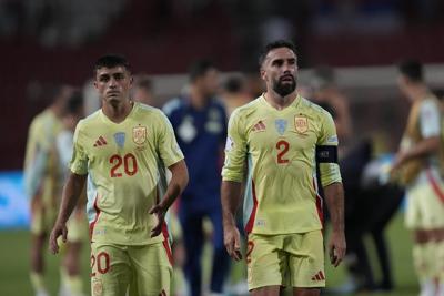 Ronaldo scores 900th goal and San Marino earns first competitive win. Spain held by Serbia