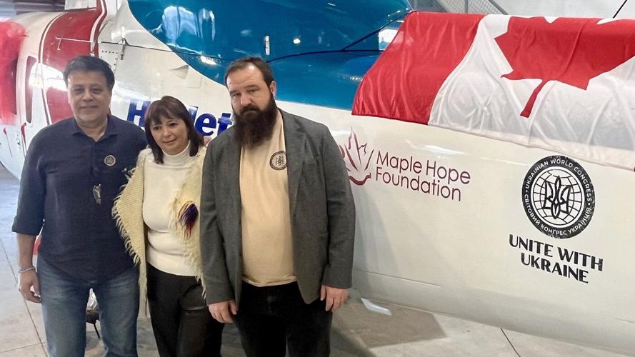 B.C. airline Helijet donates medical helicopter for humanitarian use in Ukraine