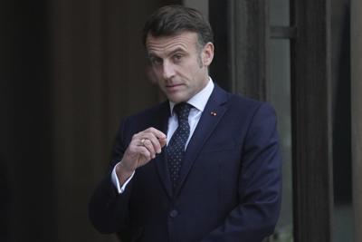 Macron's message to Trump: 'You can’t be weak in the face of Putin'
