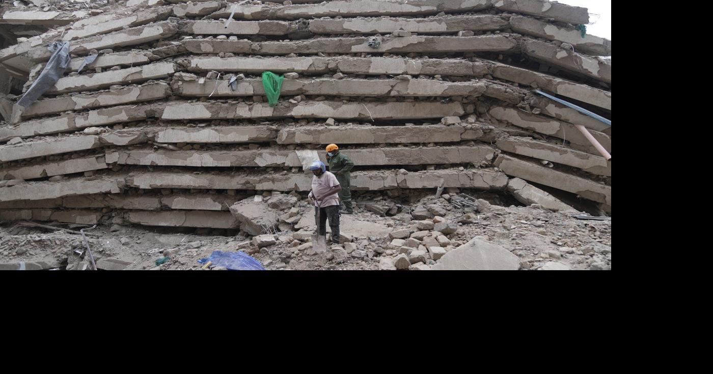 Many feared trapped as a tall building collapses in Kenya | World News ...