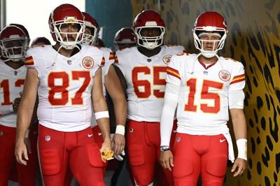Homes of Chiefs' quarterback Mahomes and tight end Kelce were broken into last month