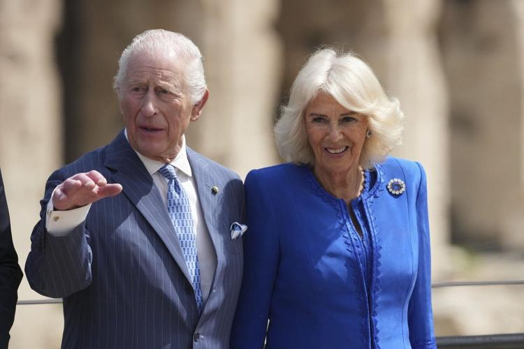 UK royals meet Italy's president and enjoy a special tour of Rome's Colosseum