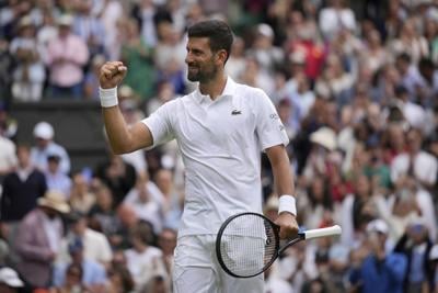 Novak Djokovic's 11-year-old son, Stefan, is getting Wimbledon players' autographs. But not Dad's