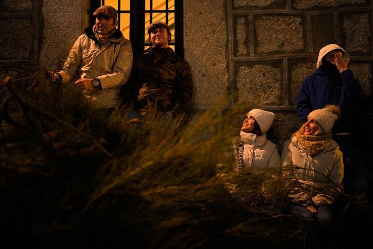 Photos of horses leaping through flames in centuries-old Spanish tradition