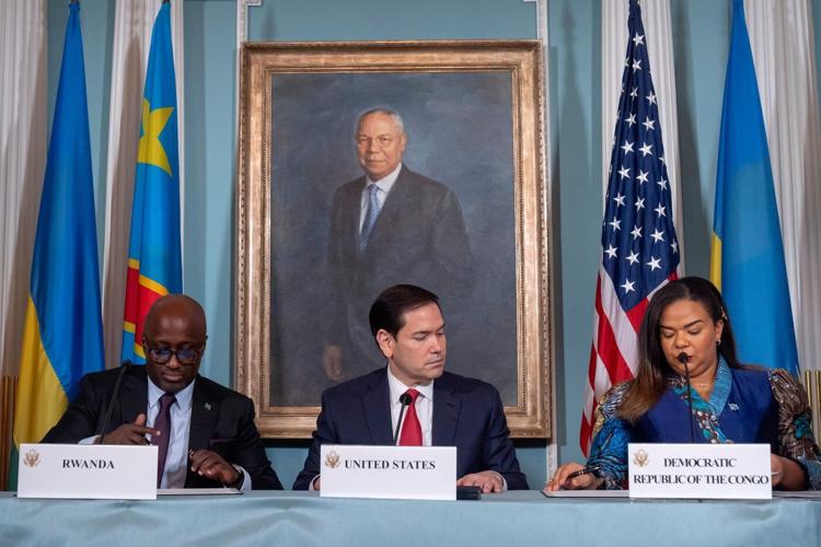 Congo and Rwanda sign a US-mediated peace deal aimed at ending decades of bloody conflict