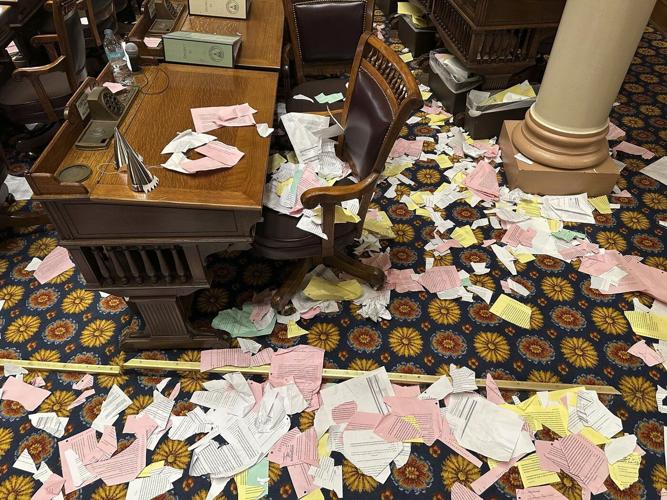 Georgia lawmakers' sudden exit came as some Senate measures languished in the House