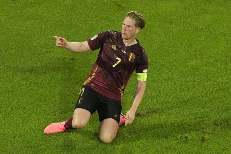 De Bruyne seals Belgium's 2-0 win over Romania to get Euro 2024 campaign on track