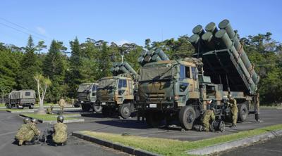 Japan conducts its first missile test on its own territory