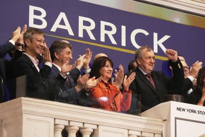 Barrick Mining reports second-quarter profit up from year ago