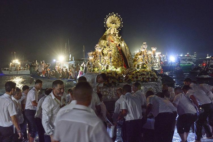 Tradition and faith meet at the coast in Spain every July to celebrate the patron of sailors