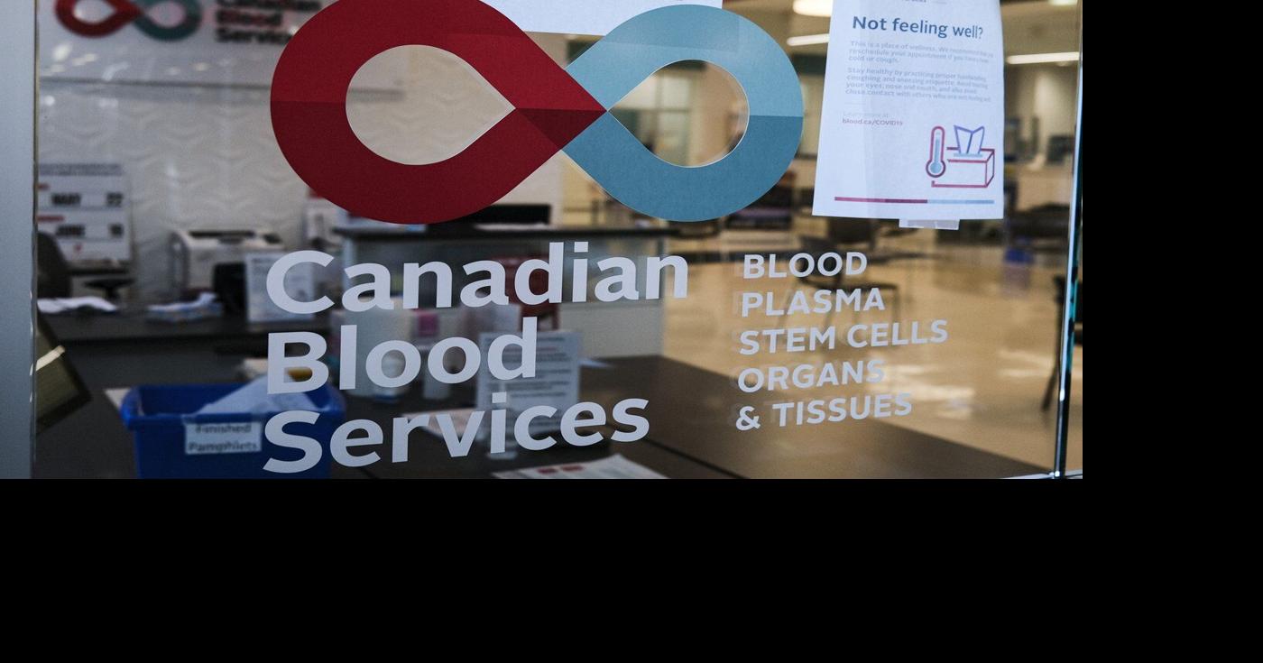 Canadian Blood Services says donor death not linked to plasma donation ...