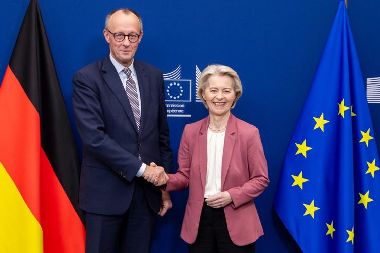 German leader says US strategy shows the need for more European security independence