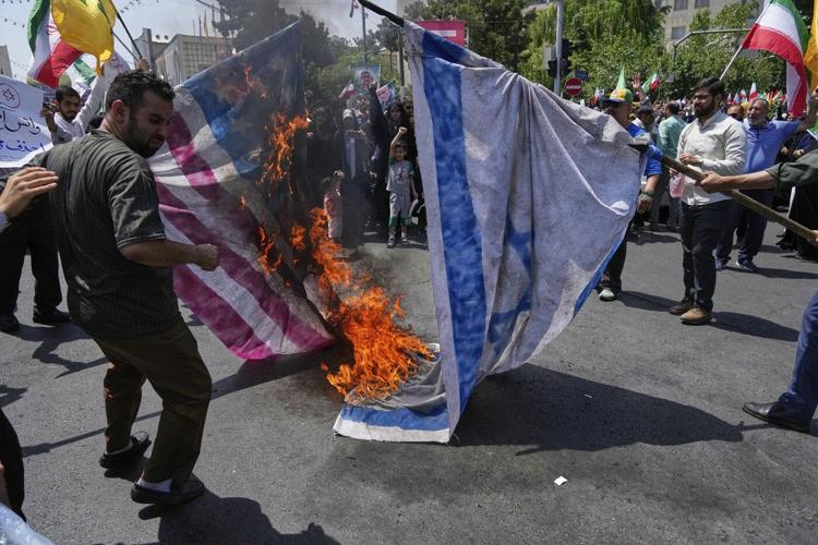 The Latest: Israel and Iran trade strikes as European diplomacy yields no breakthrough