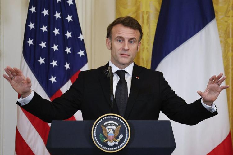 Trump expresses hope Russia's war in Ukraine is nearing an endgame as he meets with France's Macron