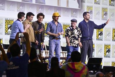 Ryan Gosling and faceless alien named Rocky wow crowd at 'Project Hail Mary' Comic-Con panel