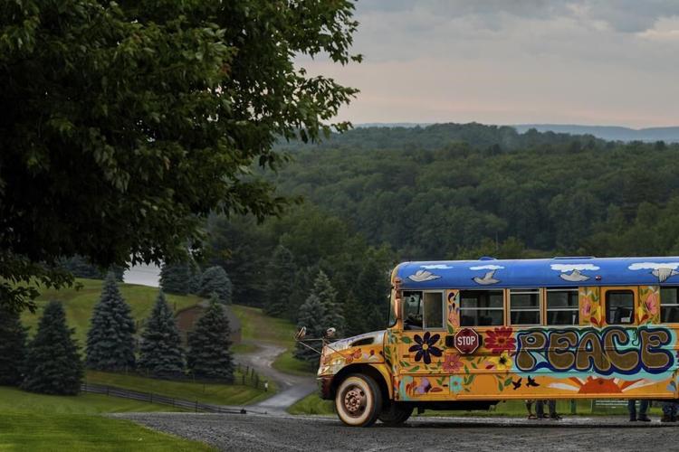 Back to Woodstock, with Wi-Fi: Women return after 55 years to glamp and relive the famous festival