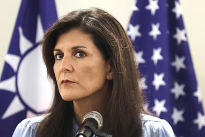 Nikki Haley in Taiwan says an isolationist policy is not healthy while expressing support for Trump