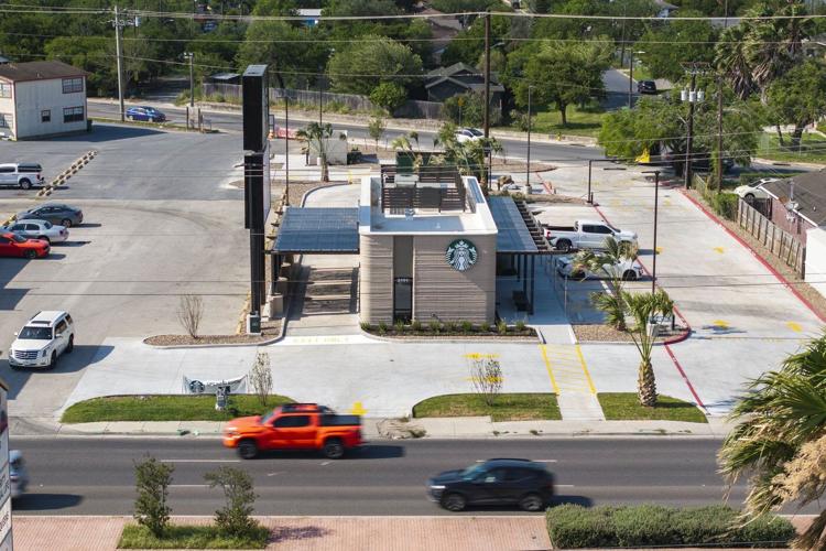 Starbucks' new drive-thru in Texas is the coffee giant's first 3D printed store in the US