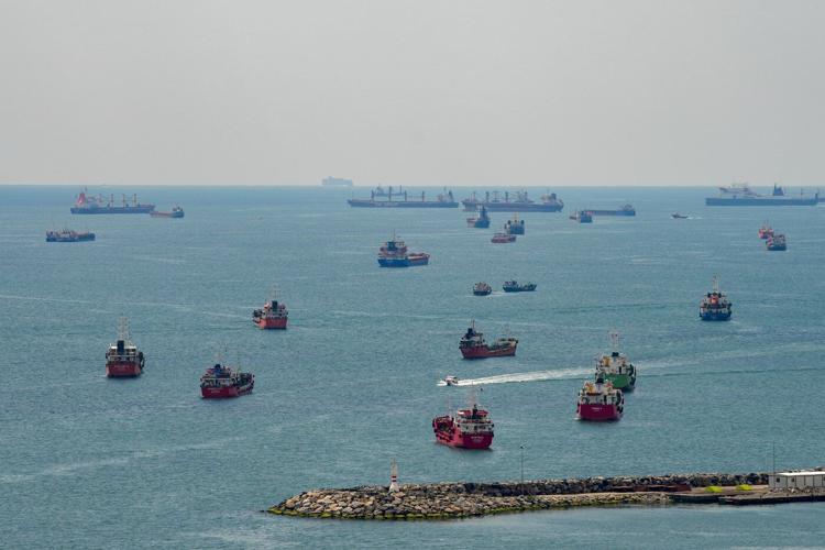 Nations meet to consider regulations to drive a green transition in shipping