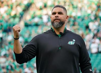 Riders look to limit offensive opportunities as streaking Bombers visit Regina