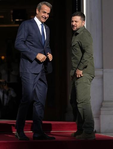 Ukraine's Zelenskyy visits Athens to attend meeting of Balkan leaders with top EU officials