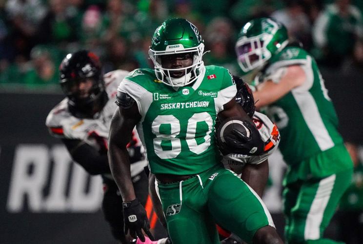 CFL announces it has reinstated free-agent receiver Ajou Ajou with conditions