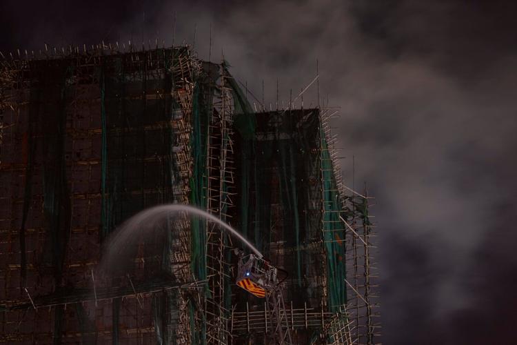 Photos from Hong Kong's deadliest fire in decades