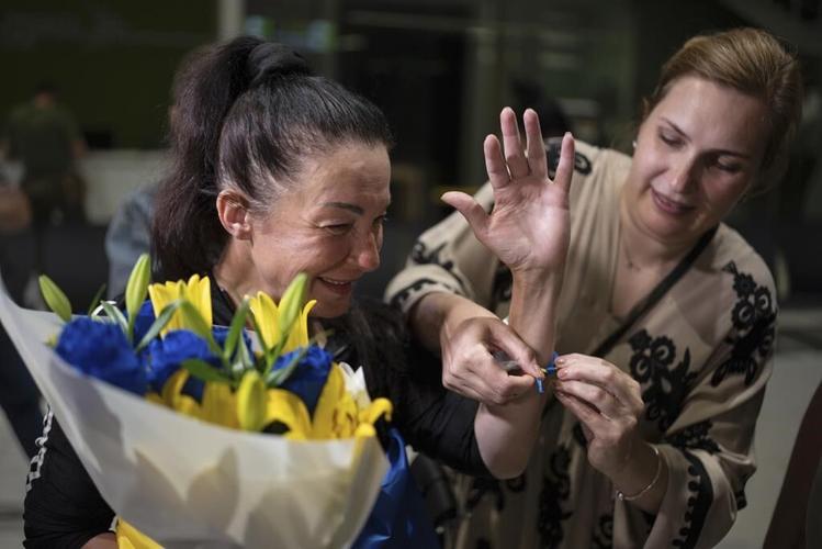 Ukrainians held prisoner for years in Russia return to Kyiv