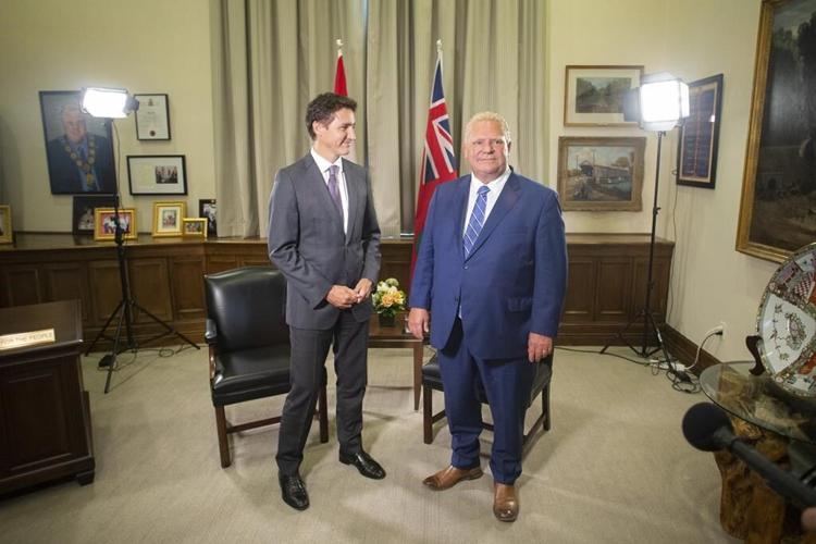 Trudeau, Ford mark opening of Canada's first full-scale electric vehicle plant