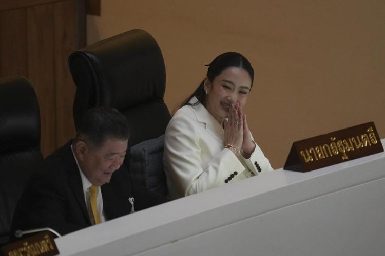Thailand's prime minister faces a no-confidence vote over alleged influence by her father