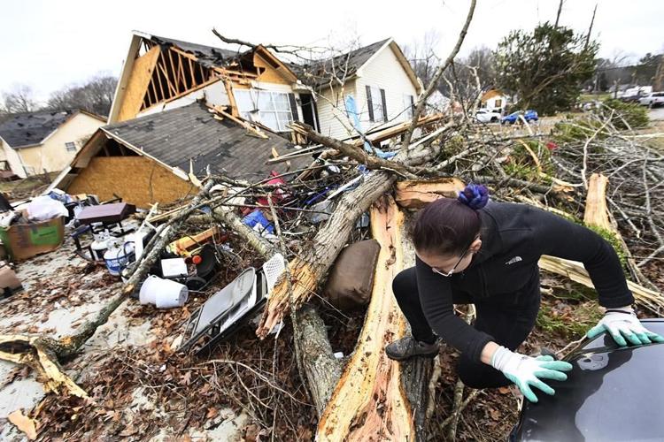 Snowfall, rain, gusty winds hit Northeast as Tennessee recovers from deadly tornadoes