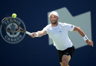 Canada's Dan Martin falls in straight sets in opening round of ɫֱ Bank Open