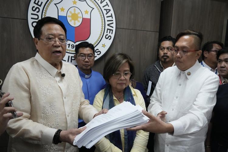 Impeachment complaint filed against Philippine Vice President Duterte after she threatened president