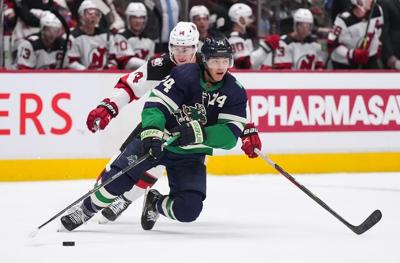Blackwood brilliant as New Jersey Devils down struggling Vancouver Canucks 5-2