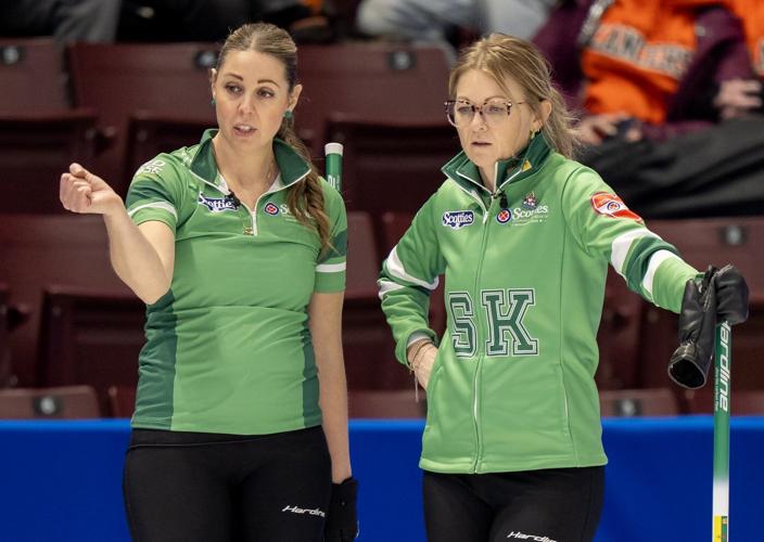 Saskatchewan's Campbell earns first win as a skip at the Scotties in a decade