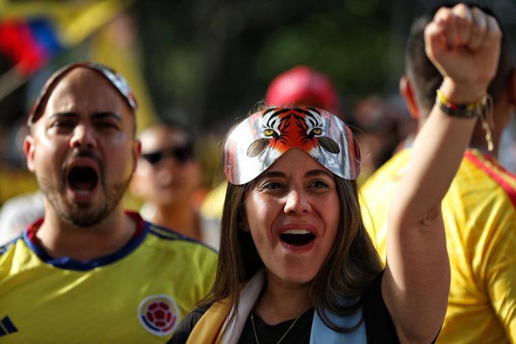 Colombians choose between an outsider and a progressive in a presidential runoff election, in photos
