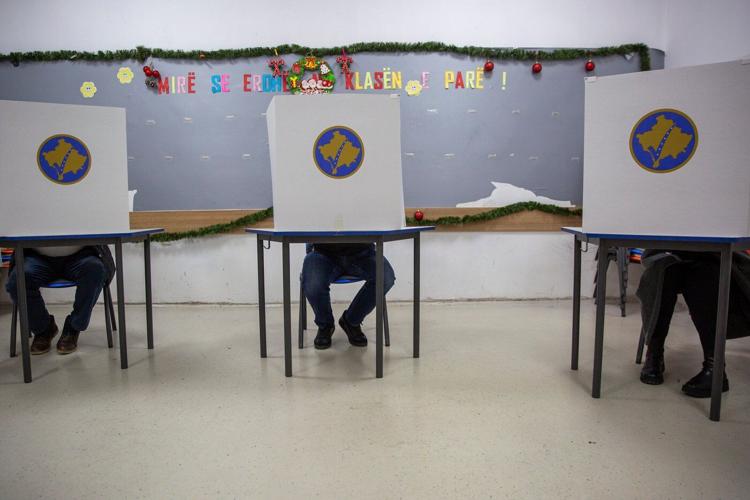 Kosovans vote in a second attempt this year to elect a government and avoid more crisis