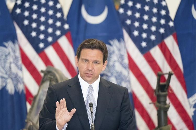 Trump and his legal woes overshadow DeSantis as he rolls out military policy plan in South Carolina