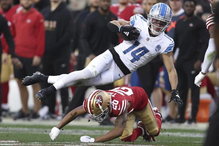 Brock Purdy, 49ers rally from 17 points down, beat Lions 34-31 to advance to Super Bowl