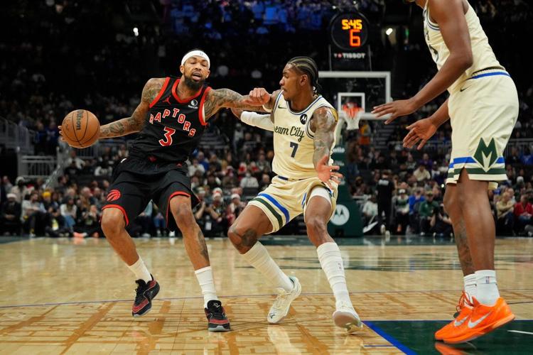 Ingram and Barnes lead the way as Raptors beat slumping Bucks 111-105