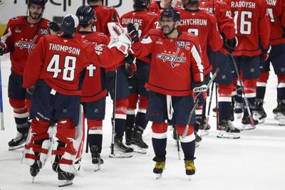 Alex Ovechkin is shifting to right wing for the Capitals' second game of the season