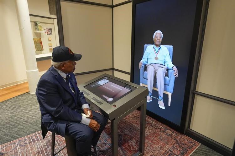 AI-aided virtual conversations with WWII vets are latest feature at New Orleans museum