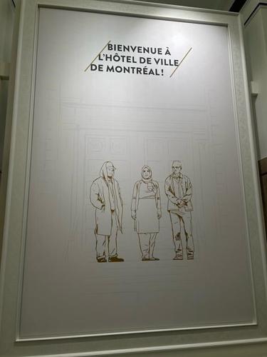 Secularism: Montreal to shed city hall welcome sign that includes woman wearing hijab
