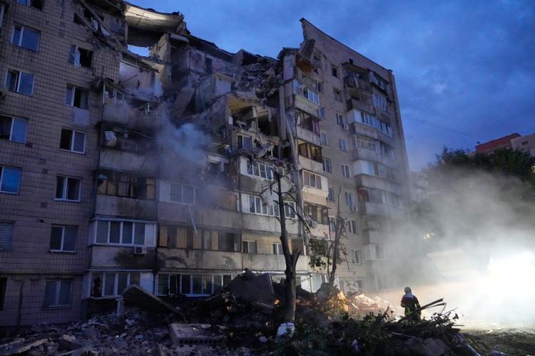 Russian missile and drone attack on Ukraine's capital kills at least 5