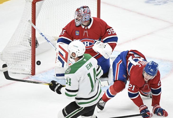 Robertson scores shootout winner, Stars edge Canadiens 2-1 for seventh win in a row