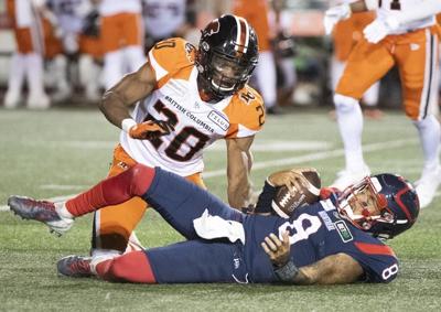 ɫֱ linebacker Bo Lokombo signs contract extension with B.C. Lions.