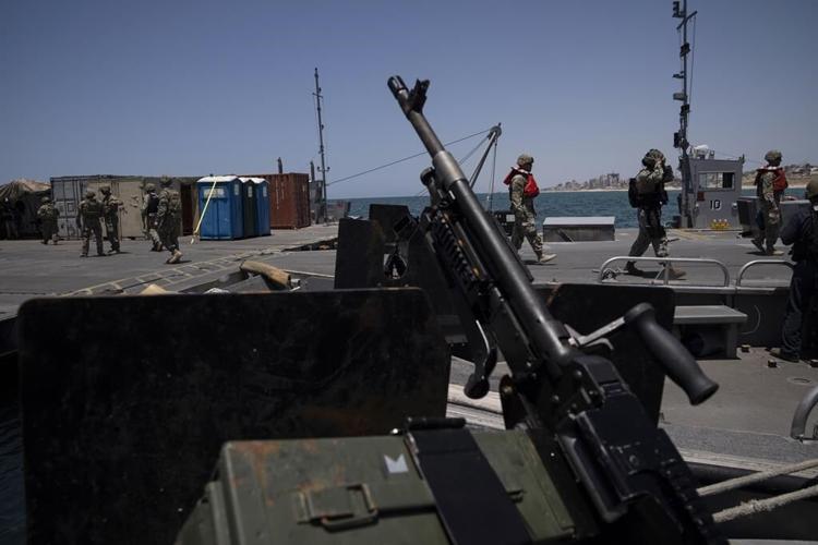 US military shows reporters pier project in Gaza as it takes another stab at aid delivery