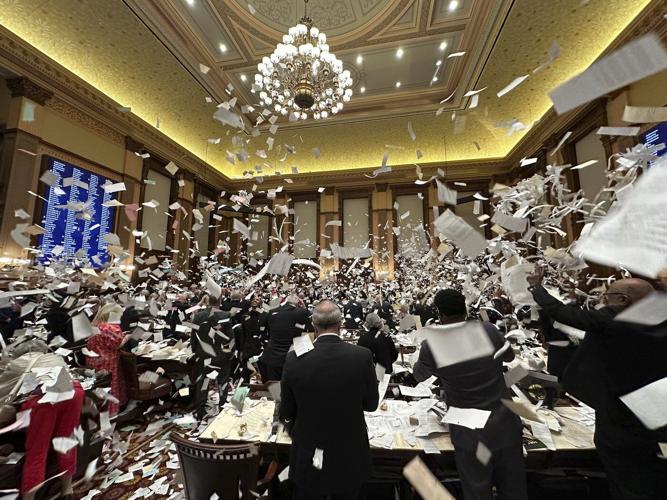 Georgia lawmakers' sudden exit came as some Senate measures languished in the House